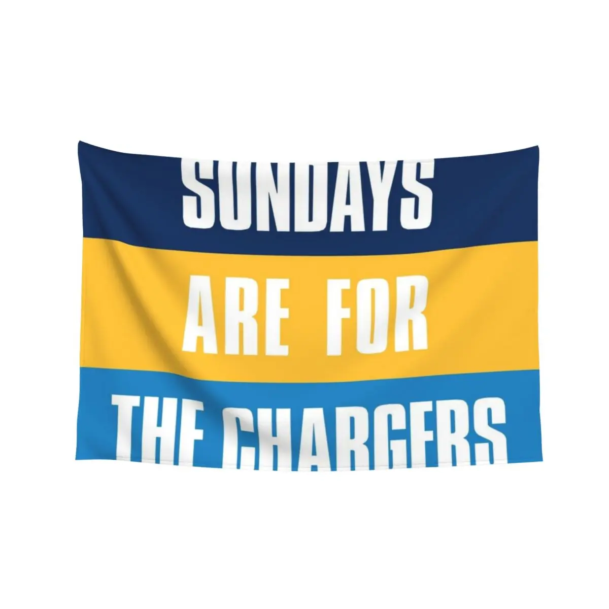 

Sundays are for The Chargers, Los Angeles Football Fans Tapestry Bedroom Decorations On The Wall Tapestry