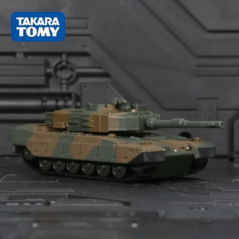 TAKARA TOMY Black Box TOMY Tomica Модель автомобиля из сплава TP03 JSDF Тип 90 Танк Военный автомобиль Коллекционная игрушка