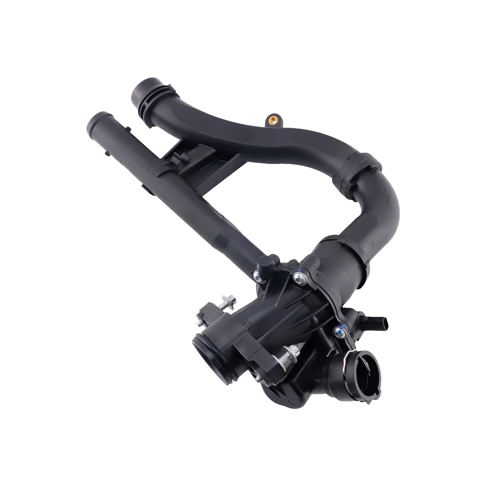 97℃ Engine Coolant Thermostat Housing Assembly With Sensor For BENZ 2.0T C300 E200 E260 E300 GLC300 SLC300 A2742000715
