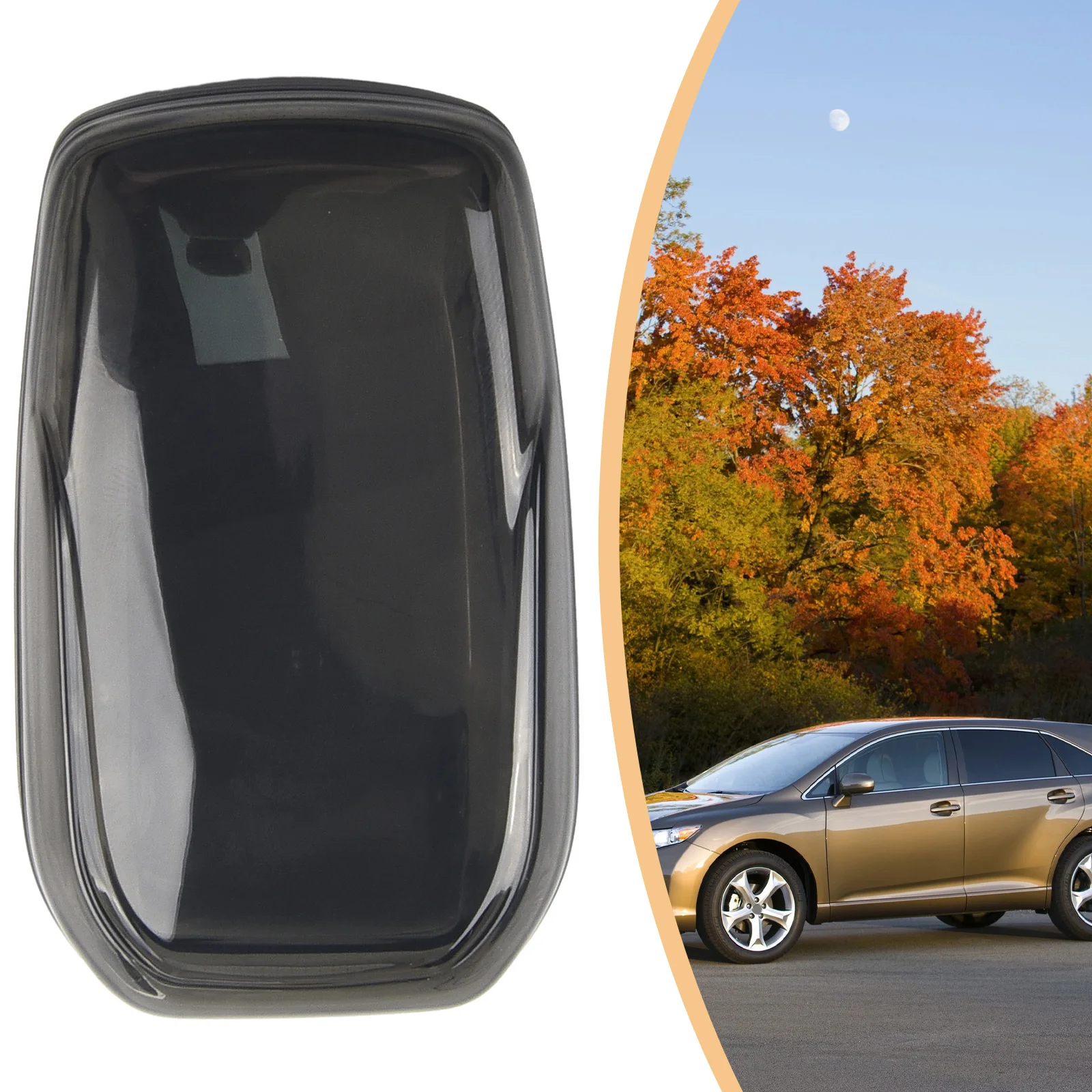 

1x черный правильный разъем для прямой установки, чехол для брелока для Hilux, Sienna, Toyota, Venza, новинка