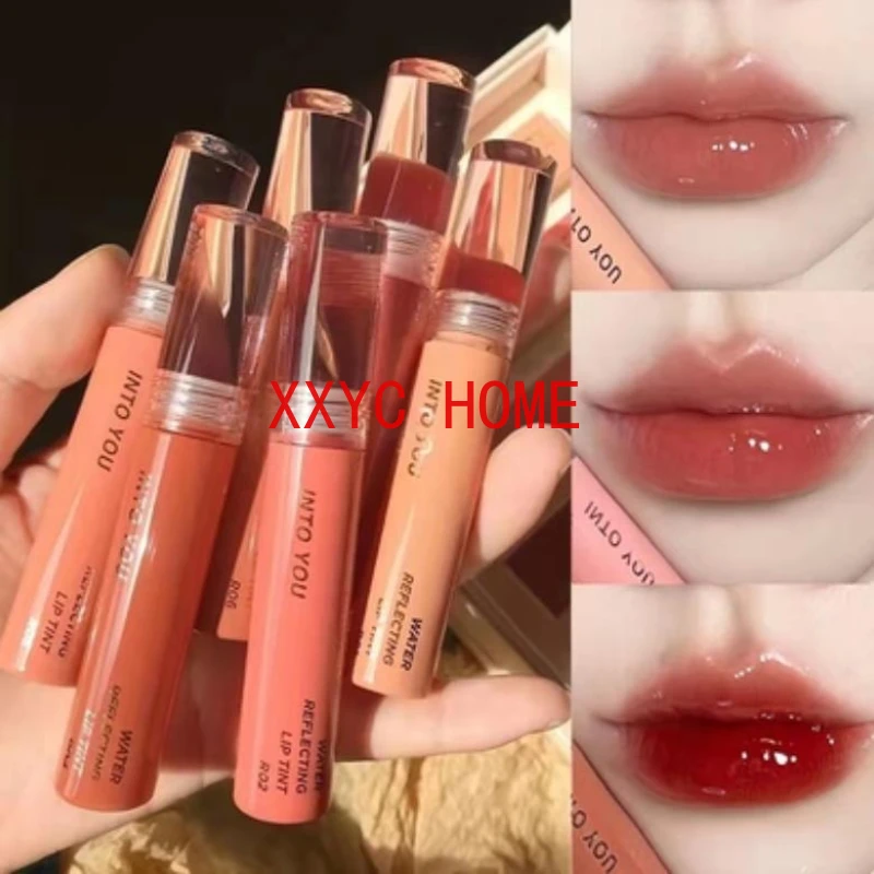 Refractive Lip Glaze Mirror Surface Water Light Moisturizing Lip Gloss Lip Oil Lipstick Liquid Lipstick