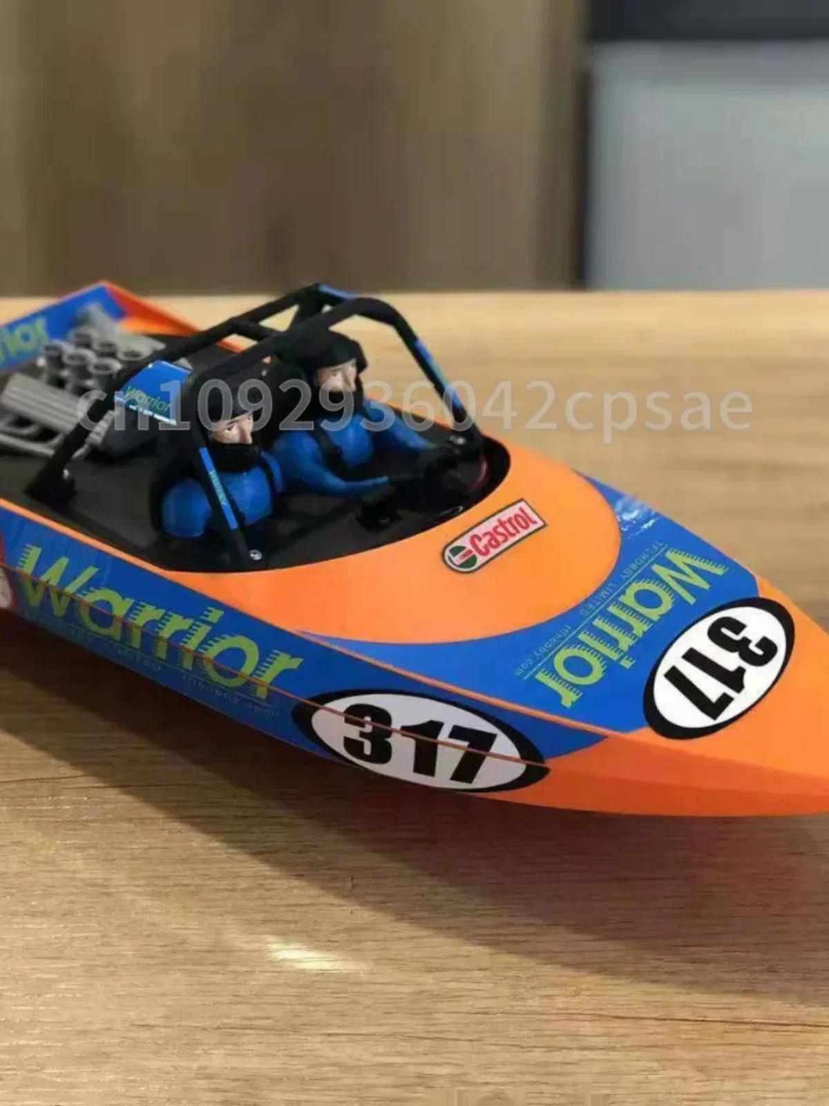 

[39Cm] Brushless Remote Control Jet Boat, Horizon 3D Printed Boat, Model Air craft Toy Speedboat Hull