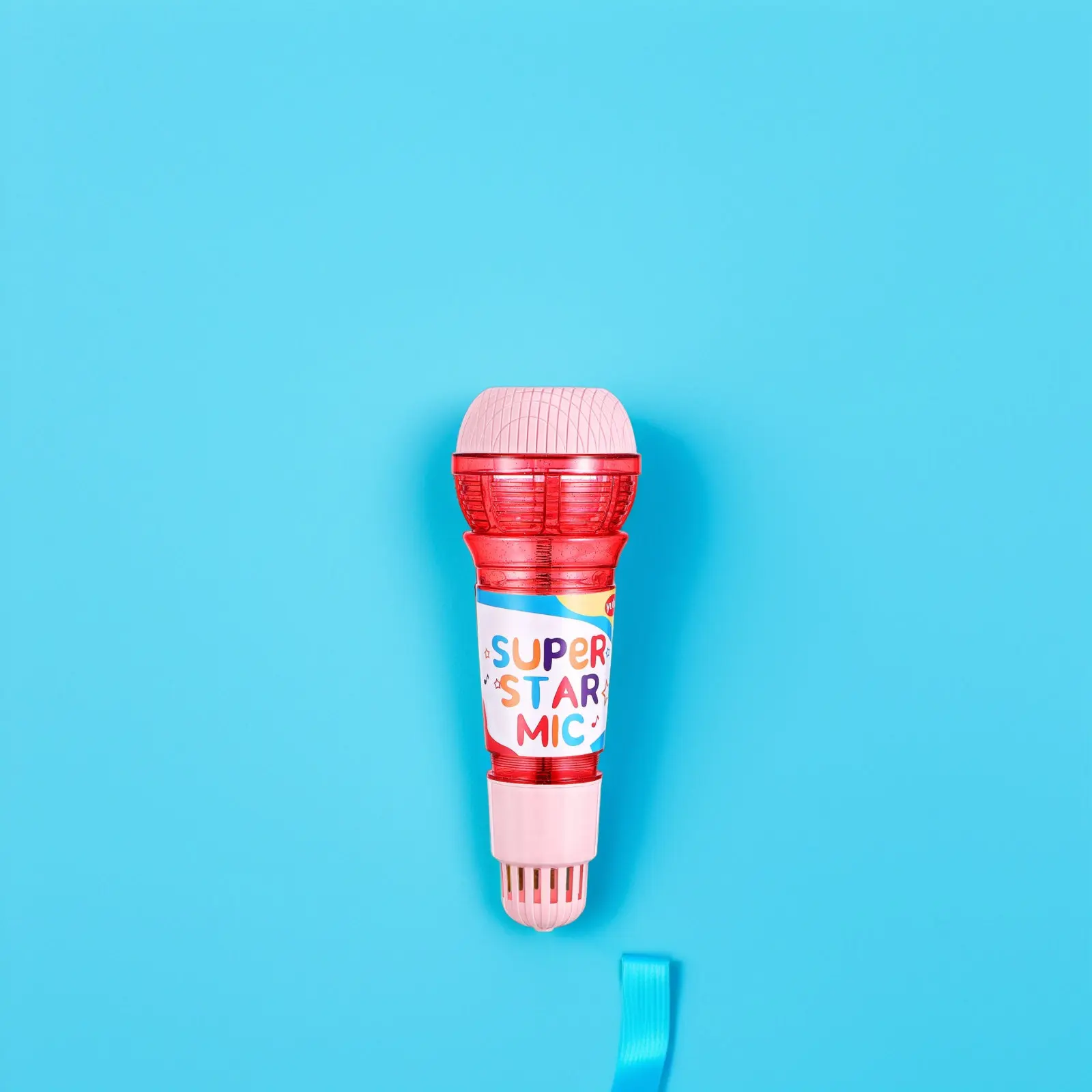 

Echo Microphone Colorful Lightweight Fake Mic for Kids Singing Parties Speech Therapy Stocking Stuffer Popular Kid Microphones