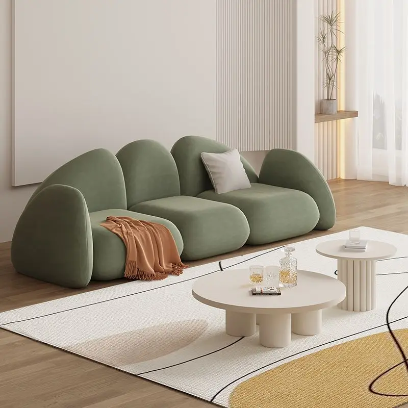 Light luxury lazy sofa living room Internet celebrity