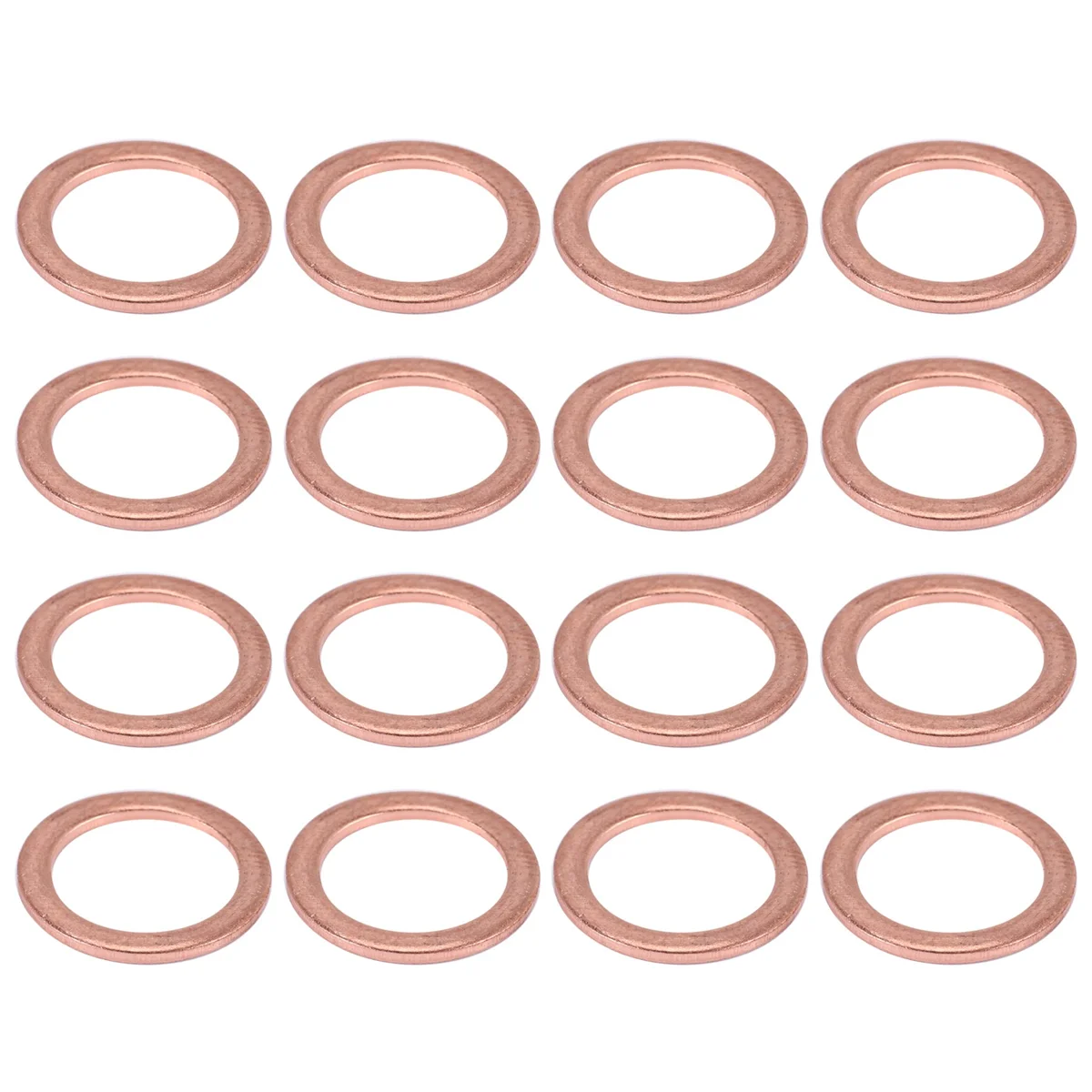 20 pcs 10mm x 14mm x 1mm copper washer seal spacer seal