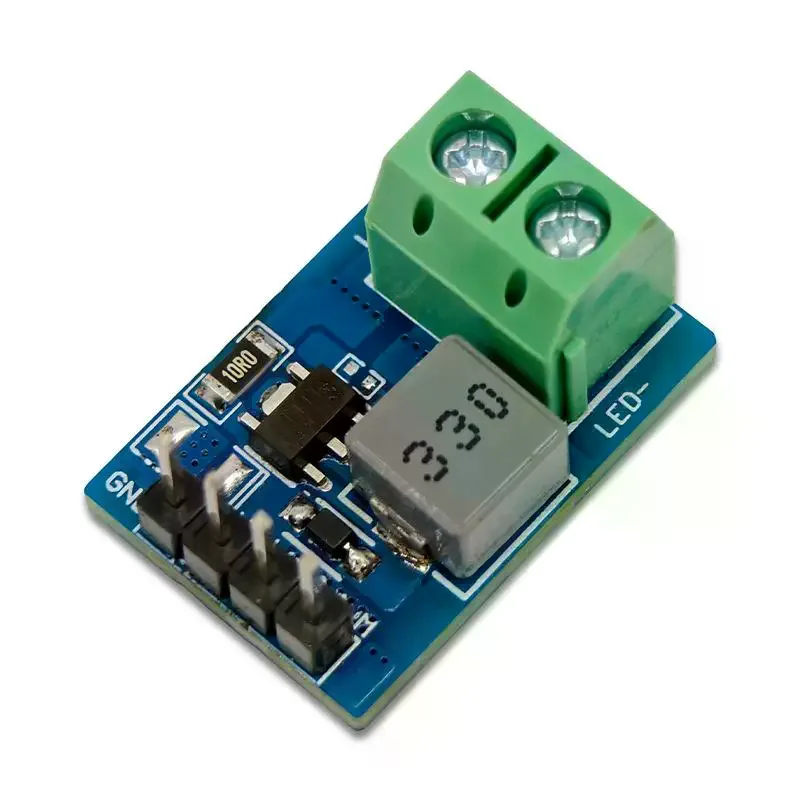 1Pcs 12V PWM Dimming Constant Current Board PT4115 LED Driver Module Suitable For LED Light Strips DIY Accessories
