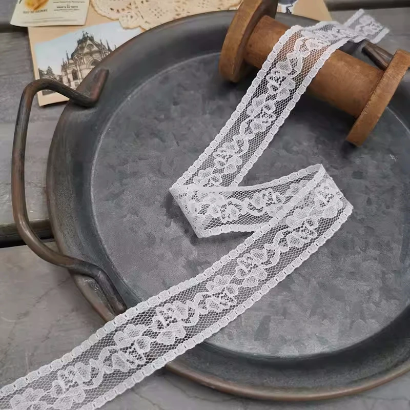 Off-white Non-elastic Lace Lace Accessories Diy Handmade Doll Clothes Skirt Hairband Decorative Lace Accessories Supplies