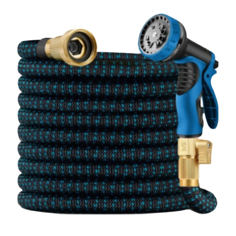 

Plastic Material Expandable Magic Hose 10 Spraying Functions Retractable Design Garden Watering Hose Durable Materials