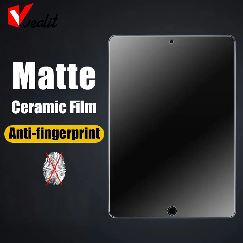 Frosted Matte Screen Protector for iPad 9 8 7 6 Generation Air 5 4 Ceramic Protective Soft film for iPad Pro 11 10.5 10.2 Mini 6