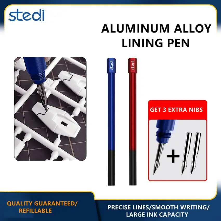 Stedi MP-01 Panel Line Pen Model Penetrating Liquid Pen Model Color Tools for Military Model Building Tools Hobby DIY Gifts