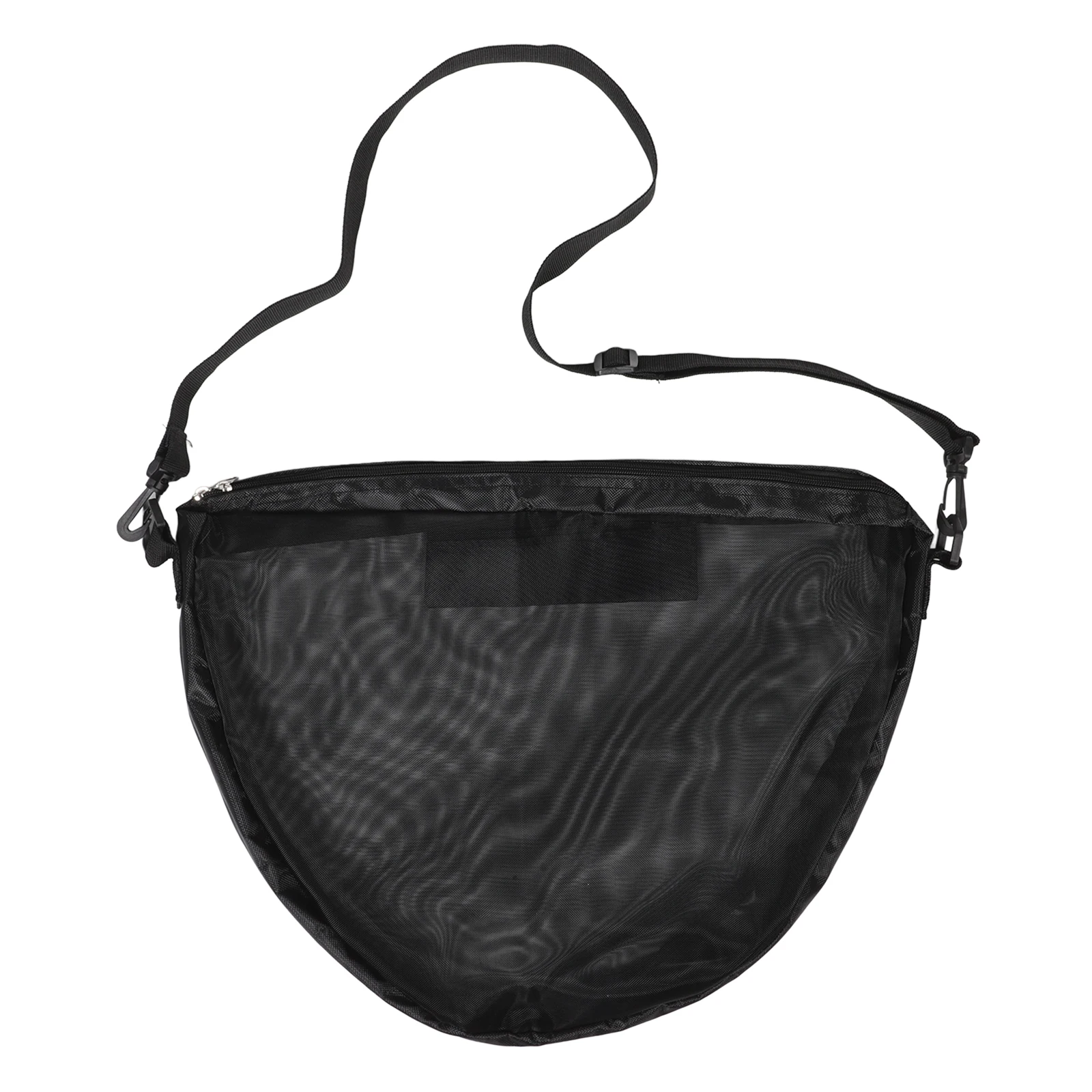 

Single 50x36cm Mesh Basketball Football Net Storage Large Capacity Adjustable Strap Sports Bag Child Team Volleyball Rugby