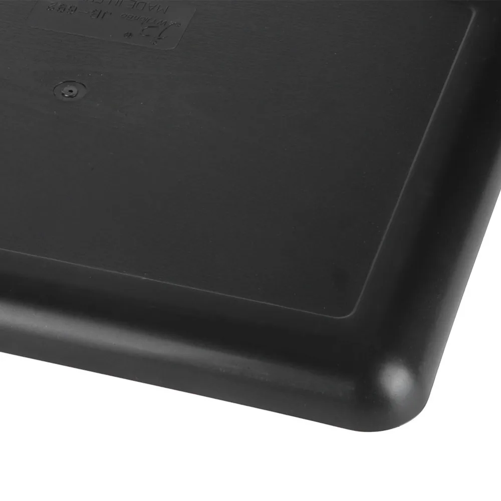 Rectangular Overall Restaurant Serving Tray Anti-slip Matte Thickened Dinner Service Tray Raised Anti-spill Surround Edge