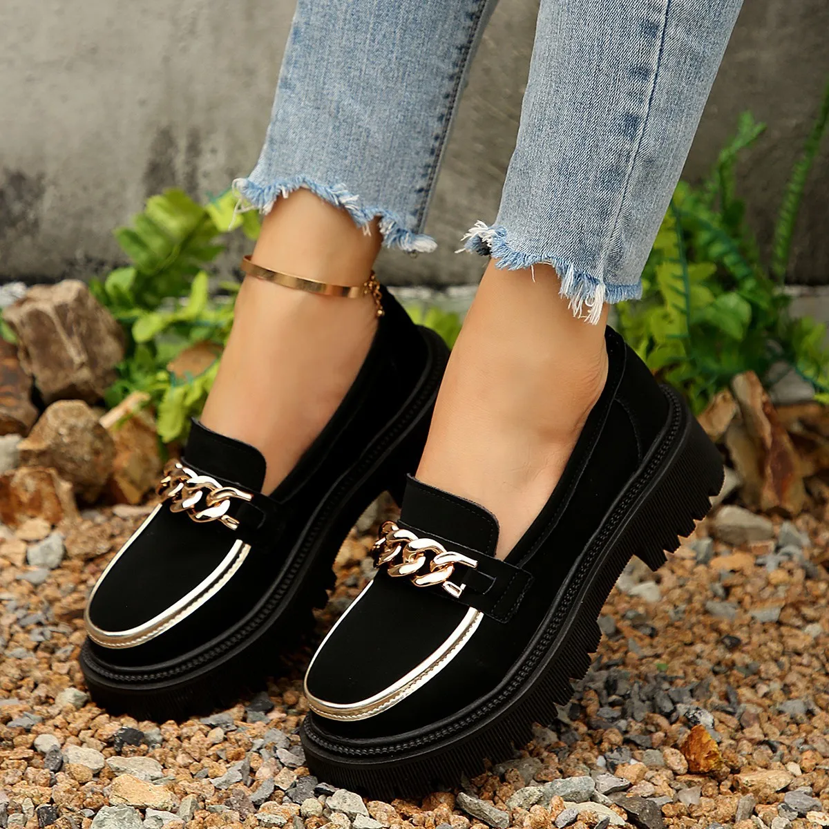 

Модное металлическое украшение большого размера на весну и осень 2024, повседневный удобный стильный аксессуар