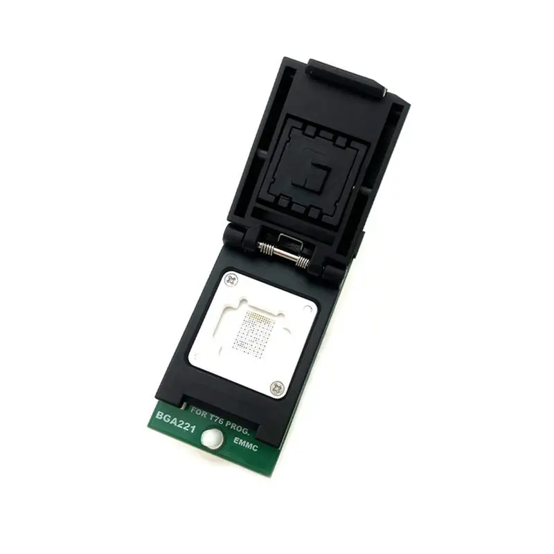 A29F-For XGECU EMMC BGA221 Adapter Burner Sockets For T76 Programmer V2.0 Dual Head Probe Holder