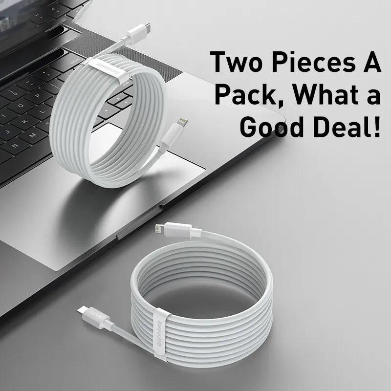 Baseus 20W USB-C to Lightning Fast Charging Cable for i 2