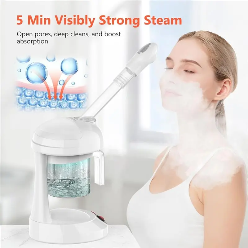 A98G-Hydration For Facial Steamer For Home Salon Spa Personal Care-Nano Ionic Face Steam For Facial Deep Cleaning