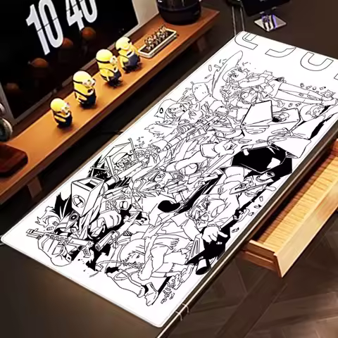 Anime F FLCL Mousepad Large Gaming Mouse Pad LockEdge Thickened Computer Keyboard Table Desk Mat
