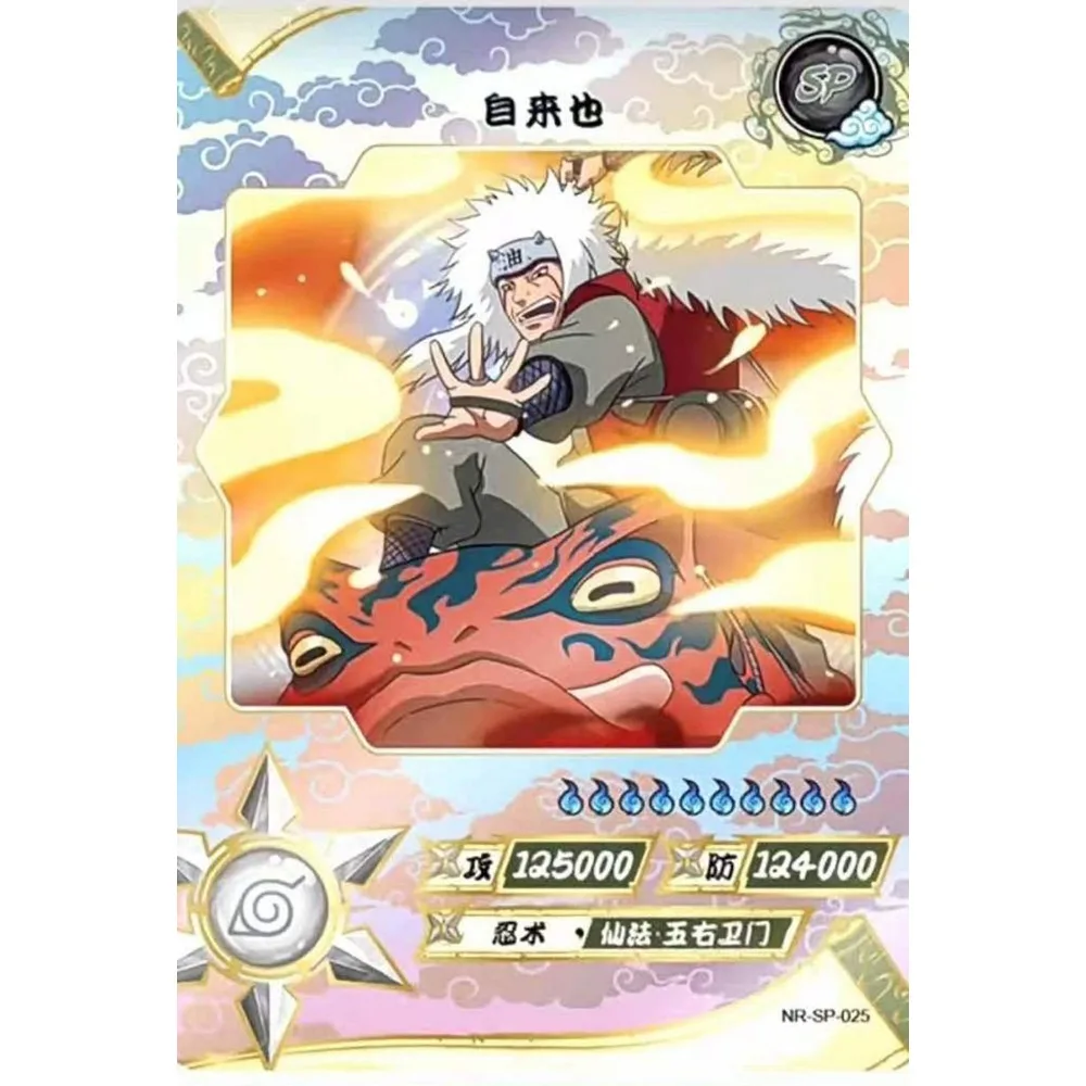 KAYOU Naruto Cards Series Chapters Collection Popular Anime Figure Haruno Sakura Tsunade Character Portrait Card Kid Hobby Gift