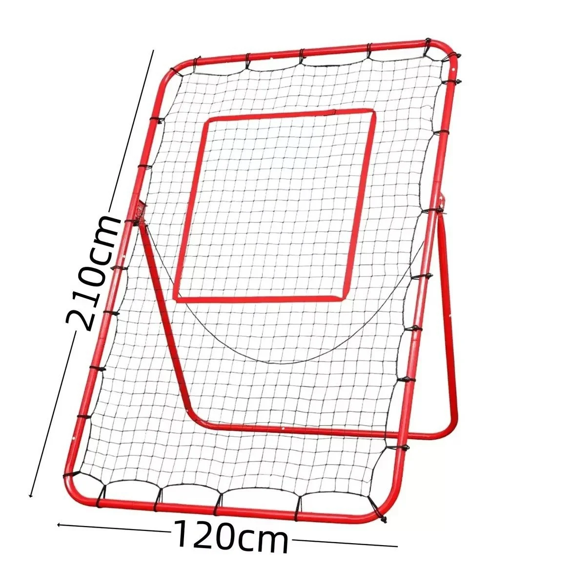 

Adjustable 7*4FT football rebound net Football shooting practice youth football training portable rebound net