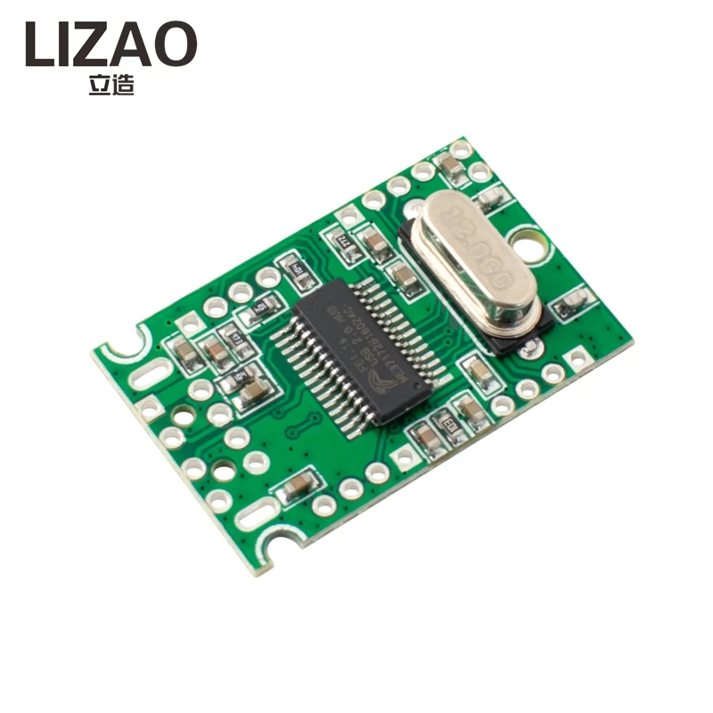 LIZAO USB2.0 1-to-4 HUB Industrial Grade 4 Ports Expansion Driver-free Development Board Adapter