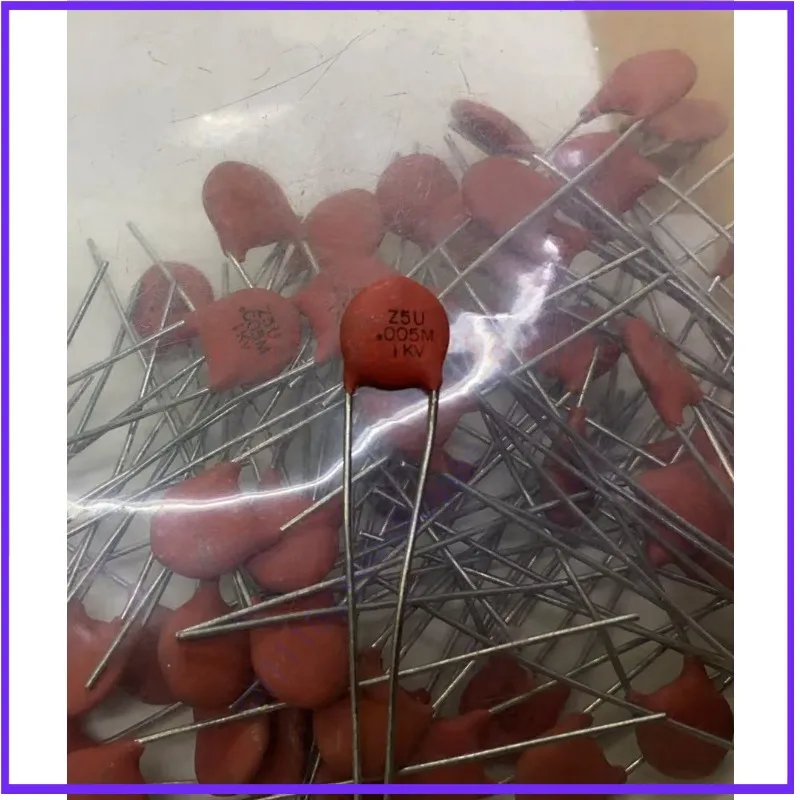 10PCS For VISHAY 562R Series Z5U .005M 5nF 5000pF 1KV Radial Disc Ceramic Capacitor Through Hole 1000V