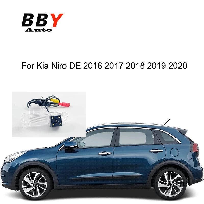 Camera Housing mount car rear view camera For Kia Niro DE 2016~2019 Night vision Backup Parking Assistance license plate camera