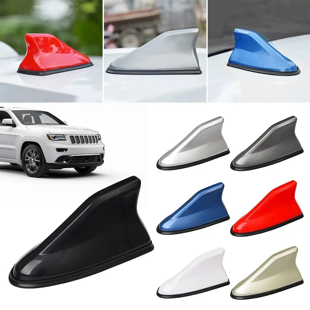 

Waterproof Self Adhesive Aerial Replacement Car Shark Fin Antenna Car FM Signal Amplifier Radio Aerials Radio Signal Aerials