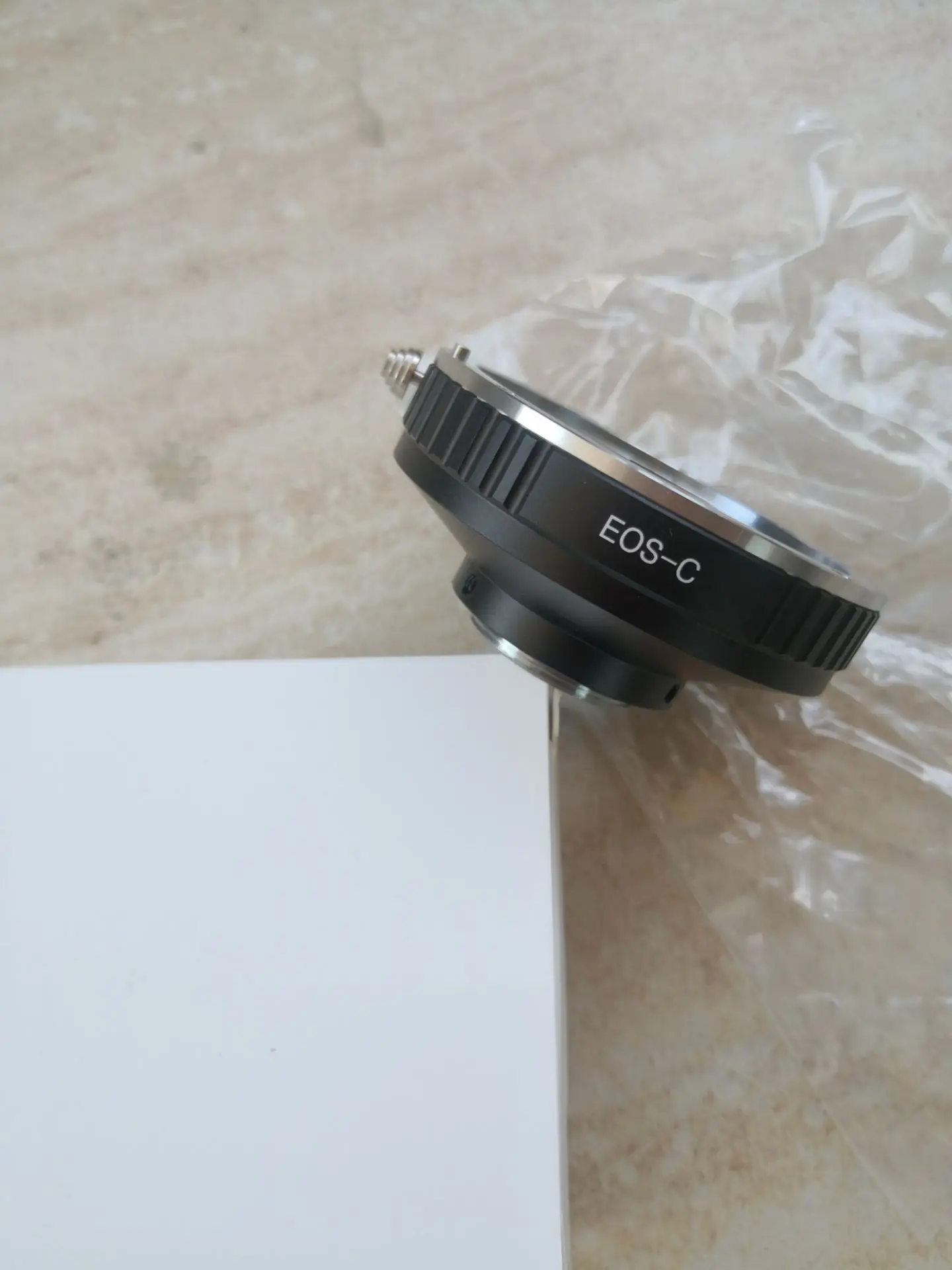 Anillo adaptador EOS-C para lente canon ef eos montaje a montaje C 16mm CCTV película cine cámara