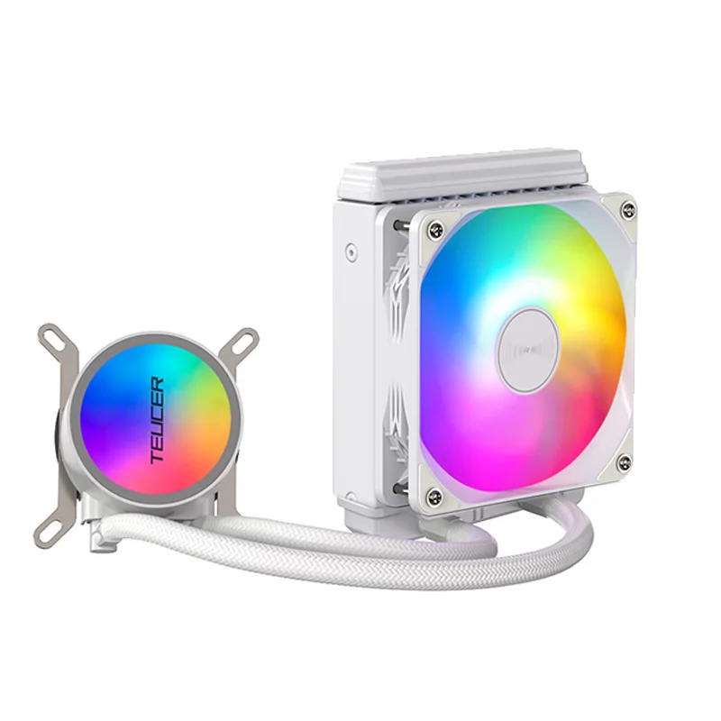 TEUCER AF120 Water Cooler LGA 2011 V3 X99 Motherboard CPU Cooler for Intel 1700 1200 1155 AMD AM4 AM5