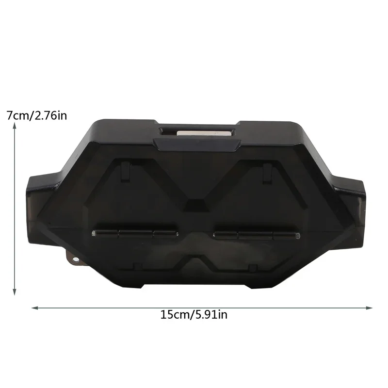 Scatola portaspazzole per pulizia catena bici magnetica portatile per strada MTB Forte prestazione di pulizia