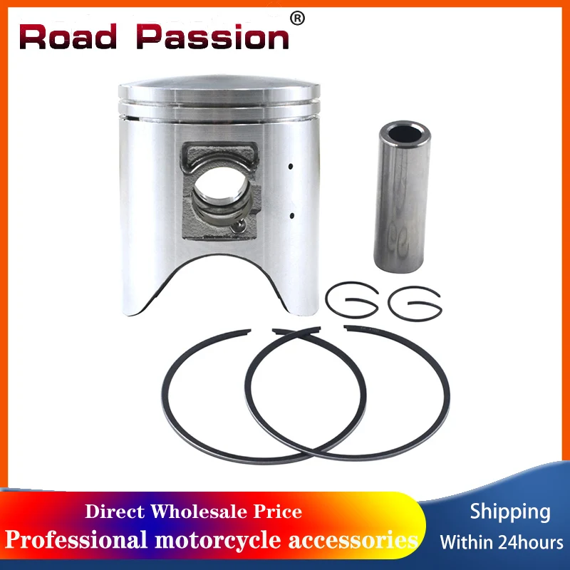 

Road Passion Motorcycle Parts Size 66mm ~ 67mm STD ~ +100 Piston Rings For HONDA CRM250 246 KAE MD24 CRM 250 MD 24