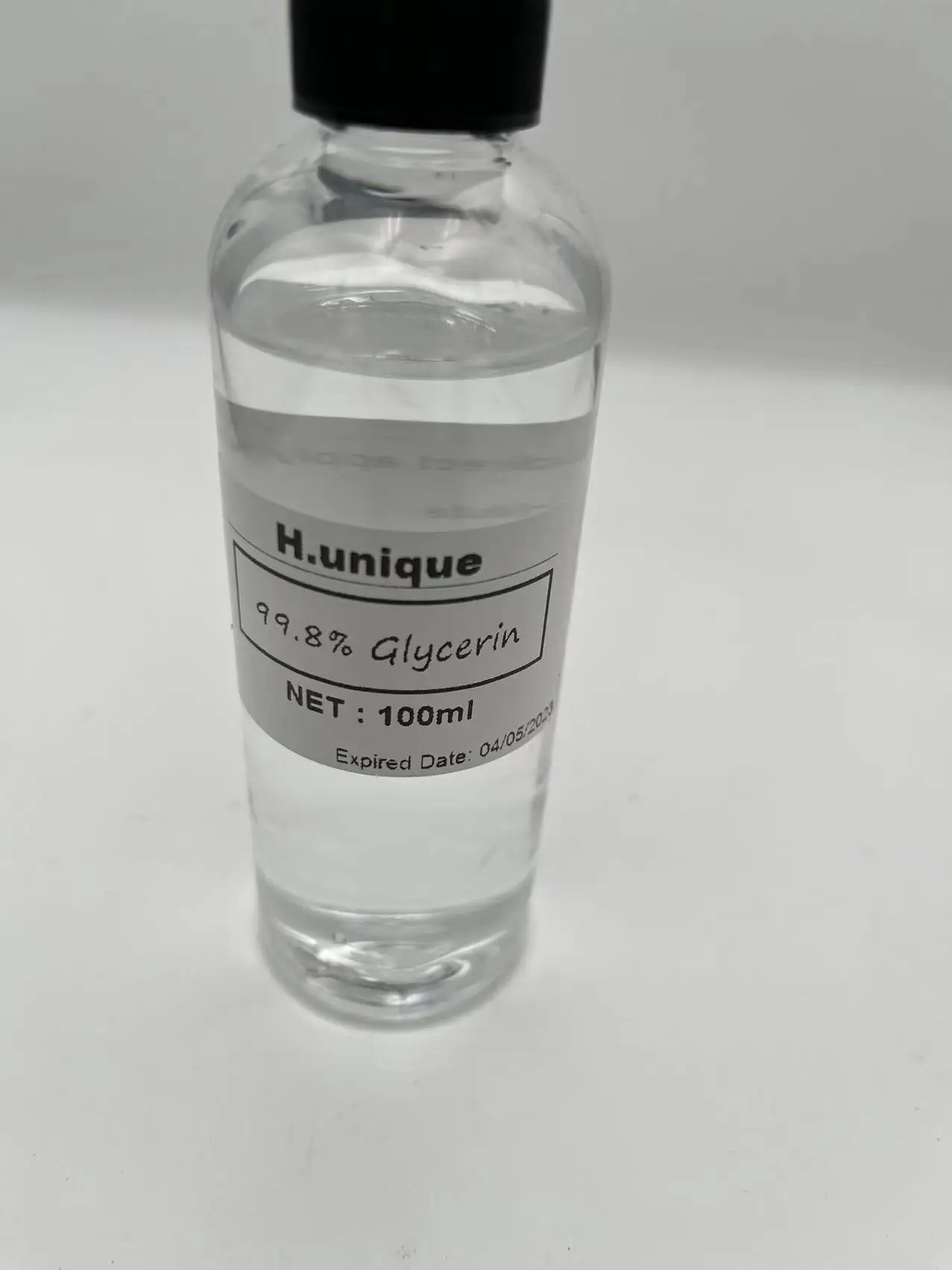 Glycérine 99.8% à pourcentage élevé, 100g, hydratant, blanchissant, antidéformants (qualité médicale)