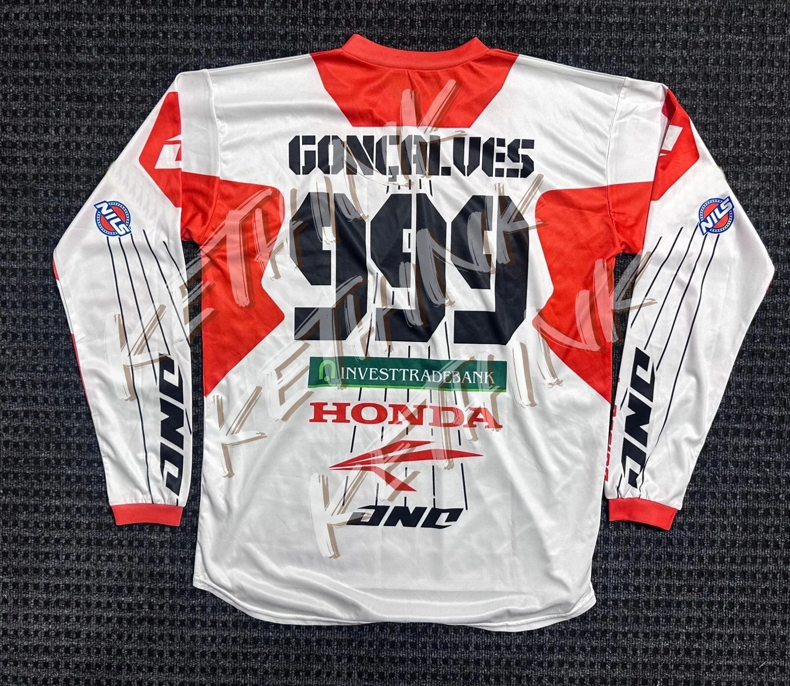 

Quick Dry Honda Motorcycle Jersey, Long Sleeve Breathable Riding Shirt Y2K Dirt Bike and Mountain Racing, Comfortable Daily Gear