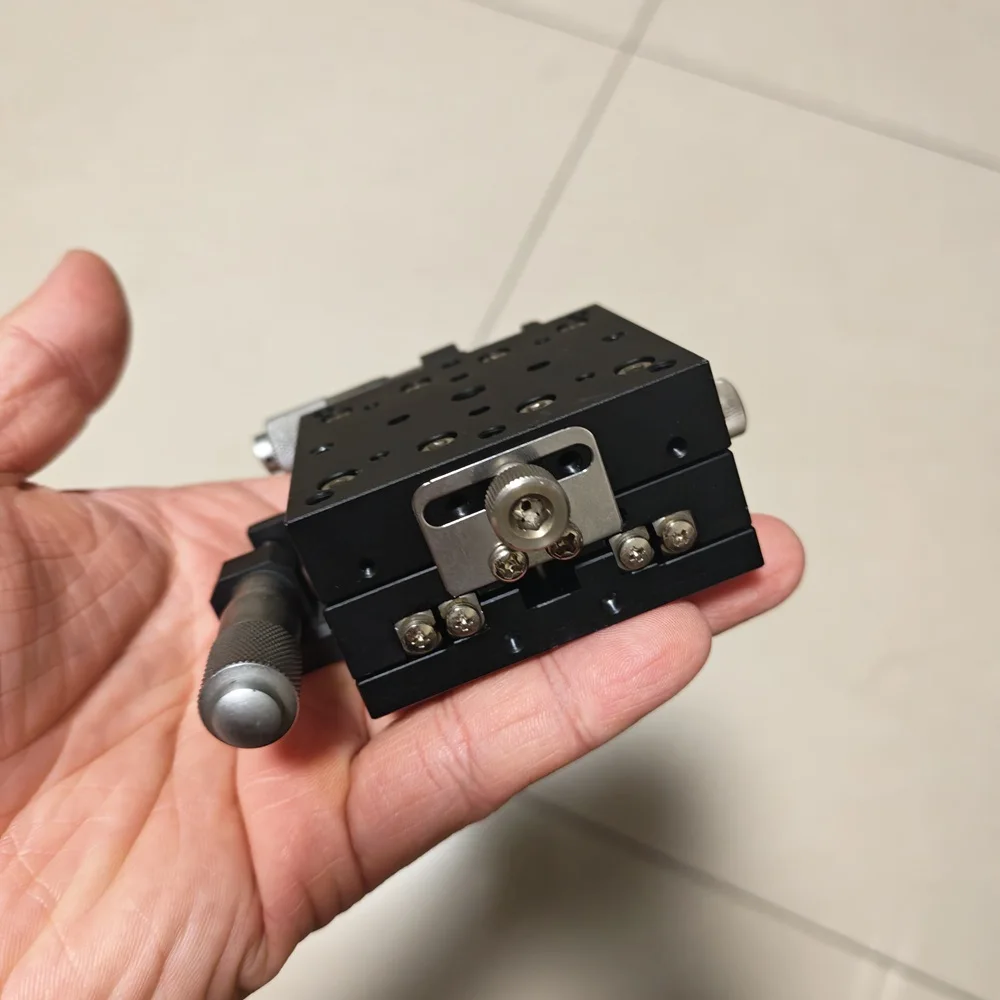 60mm XY Dual Axis Precision Fine Adjustment Platform Dismantling Parts