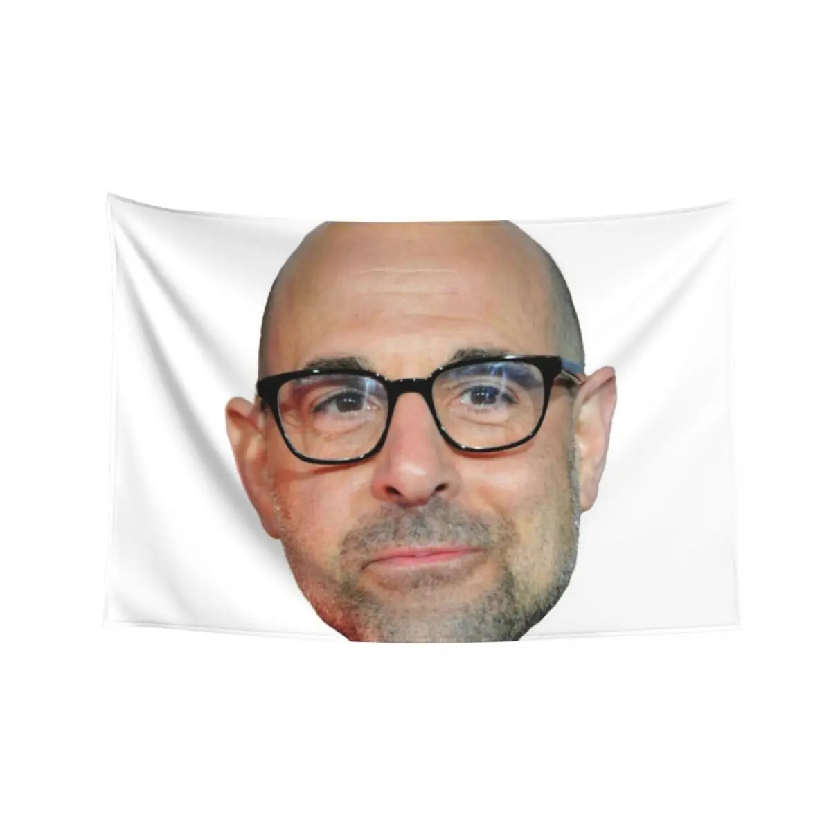 

Stanley Tucci single head design Tapestry Home And Comfort Decor Cute Decor House Decor Tapestry