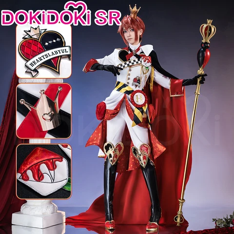 Костюм Риддла Роузхартса DokiDoki-SR красный полиэстер