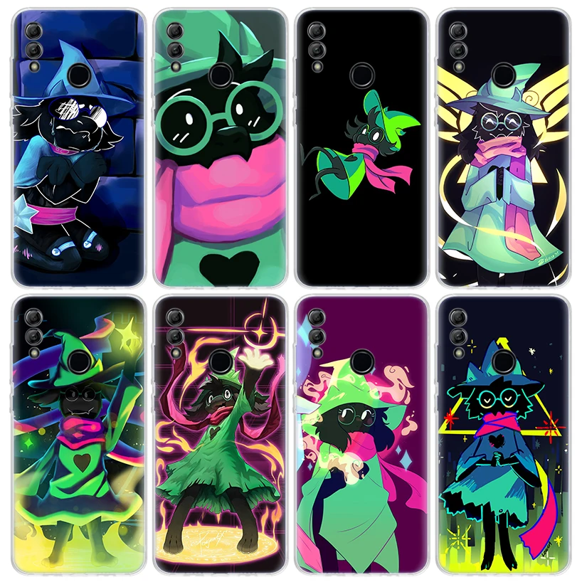 Deltarune Ralsei By Lileaves Phone Case For Huawei Y5 Y6 Y7 Y9S Honor 9 10 Lite 8A 8X 8S 9X P Smart Z 2019 7X 7A Soft TPU Back C