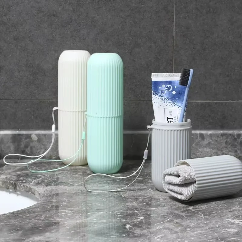 Farewell Hotel Disposable Toothbrush‑paste Storage Box, Portable Toothbrush Toothpaste Holder Case for Travel Camping Use