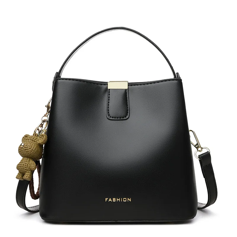 2026 Popular Small Bag Women's New Spring/Summer Versatile Single Shoulder Crossbody Bag Korean Texture Handheld Bucket Bag