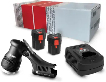 Ibriefミニポリッシャー、stb 1 hlr75、1充電器、2バッテリーパック