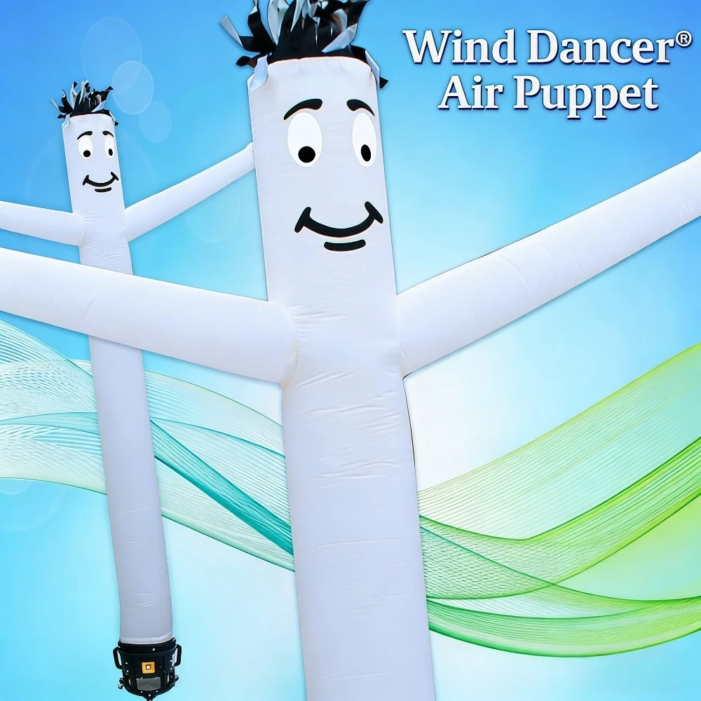 10-20ft Inflatable Air Dancer; Scarecrow; Inflatable Dance for Shop Sign to Scare Birds (Blower Not Included) view 3