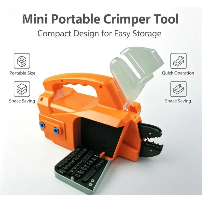 AM-30 New Pneumatic Crimping Machine Crimping Terminal Crimping Machine with Mold Cable Terminal Connector