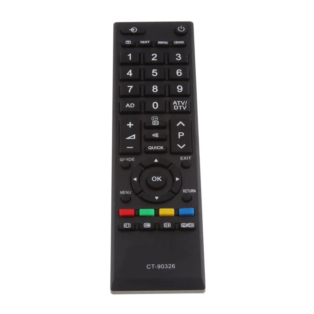 Replacement TV Remote Control for CT-9032, Black, 175 X 20 Mm