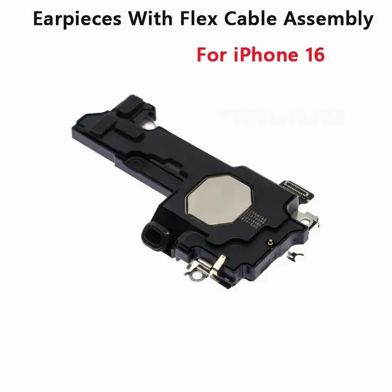 

New Earpiece With Wifi Flex Cable Replacement For iPhone 16 16Plus 16Pro 16ProMax Ear Speaker Receiver Flex Repair Part