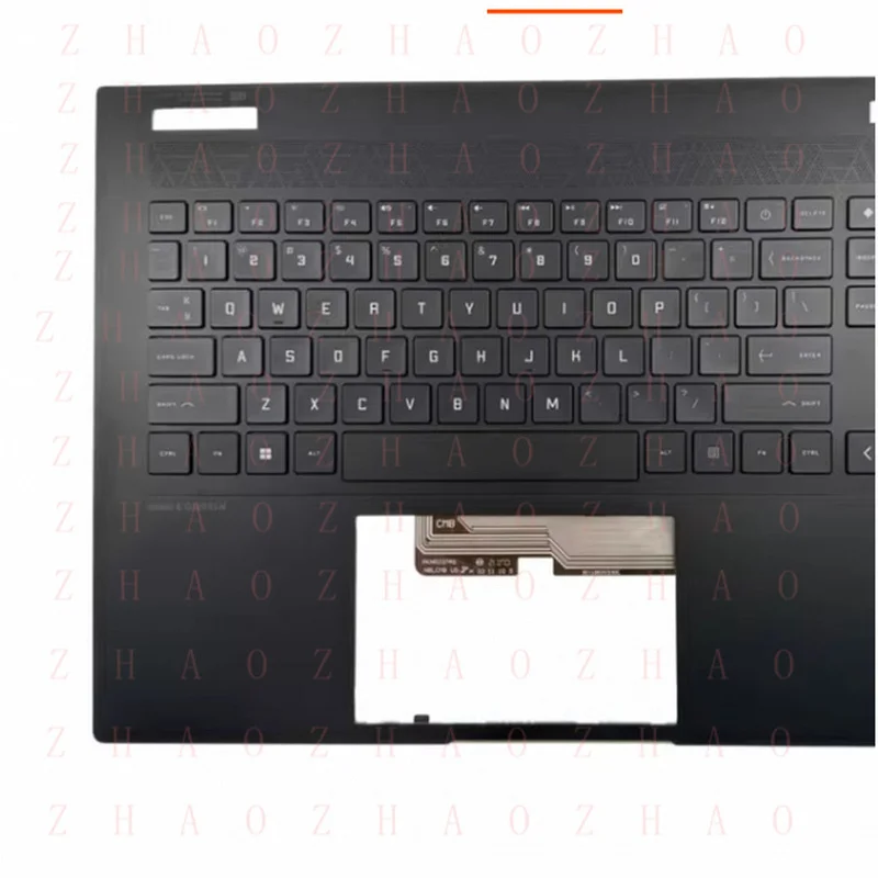 L+ For HP OMEN 16 16-WF 16-U 16-WD TPN-C167 Palmrest Case/ Backlit Keyboard RGB