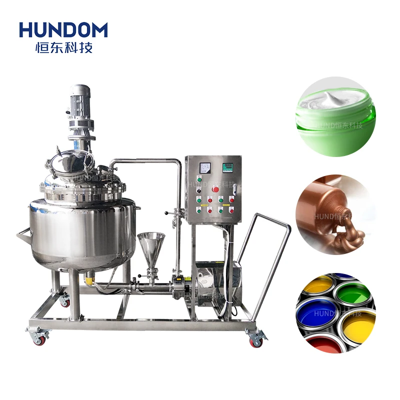 Customized 50-15000L stainless steel mixing machine for making shampoo,cosmetic manufacturing machinery,shampoo mixer