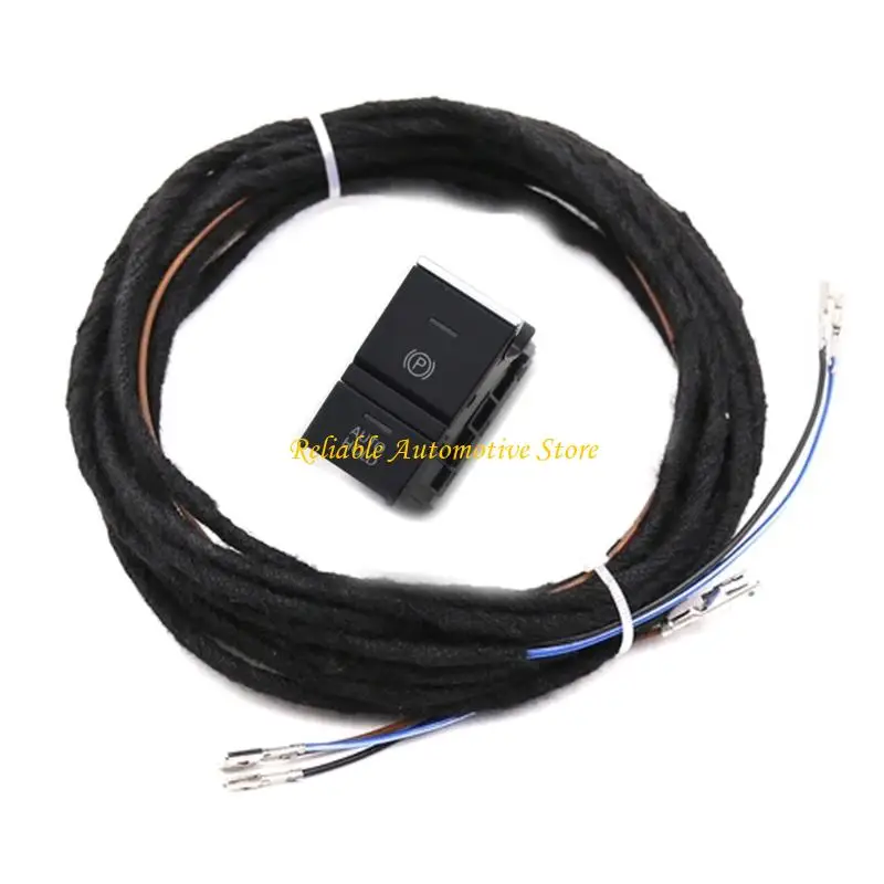 

M68B Auto Hold Switches Wire Cable Harness Replaces 17G927225 Electronic Parking Hold Hand Brake Switches