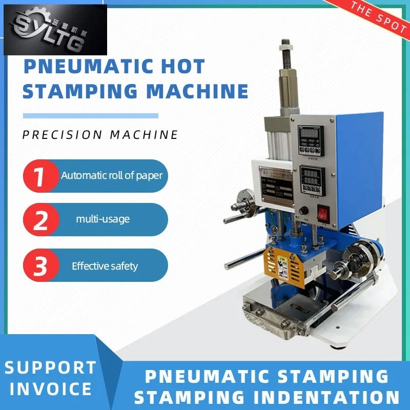 Máquinas de estampado en caliente, prensa en caliente automática, Control inteligente, punzonado en relieve, cajas de plástico de cuero, productos de papel