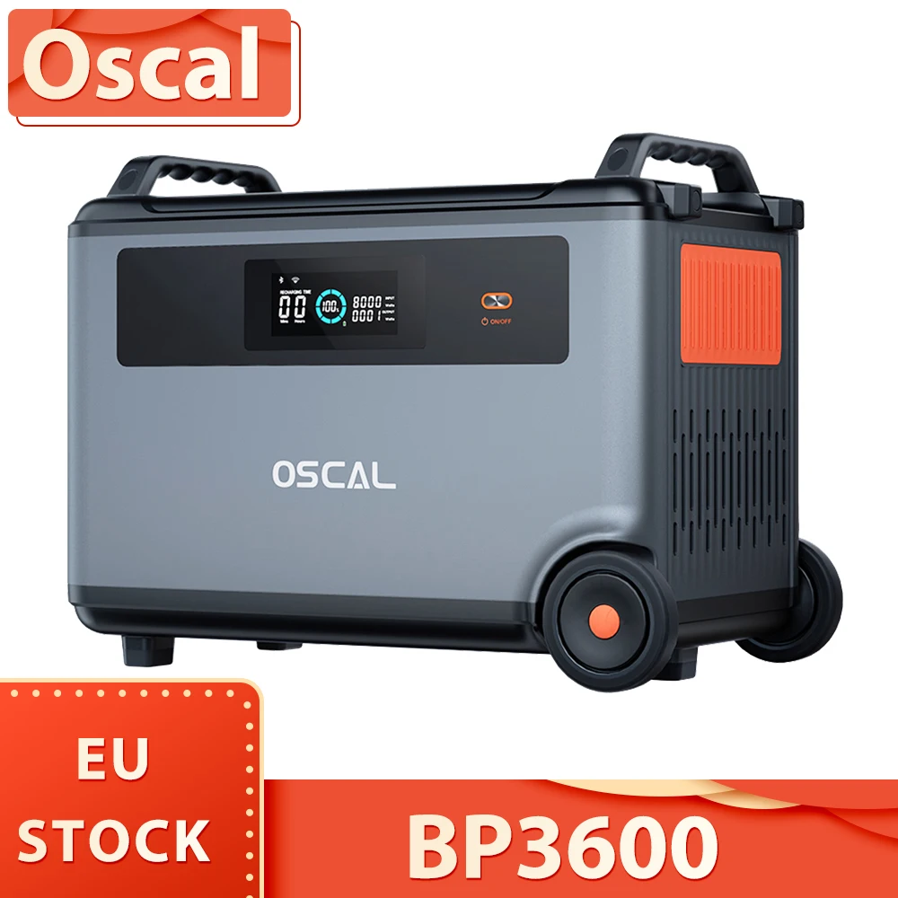 Oscal BP3600 3600Wh Extra Battery Pack for PowerMax 3600 Rugged Power Station