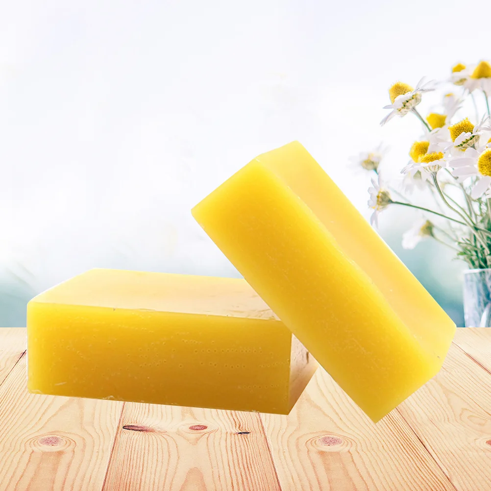 

2Pcs Beeswax Polishing Wax Natural Yellow Wood Maintenance Beeswax Small Size Furniture Wooden Floor Care Polish